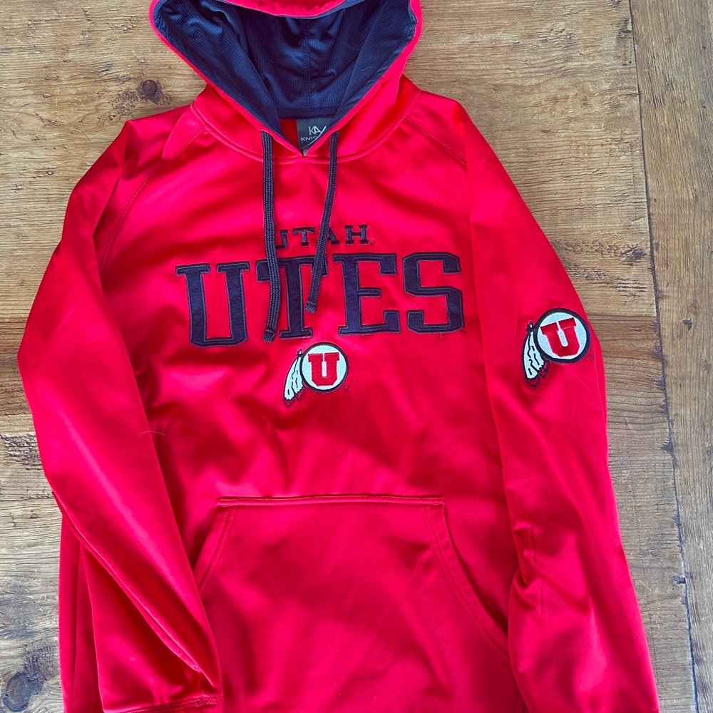 University of Utah Utes College Hoodie Apparel Size M